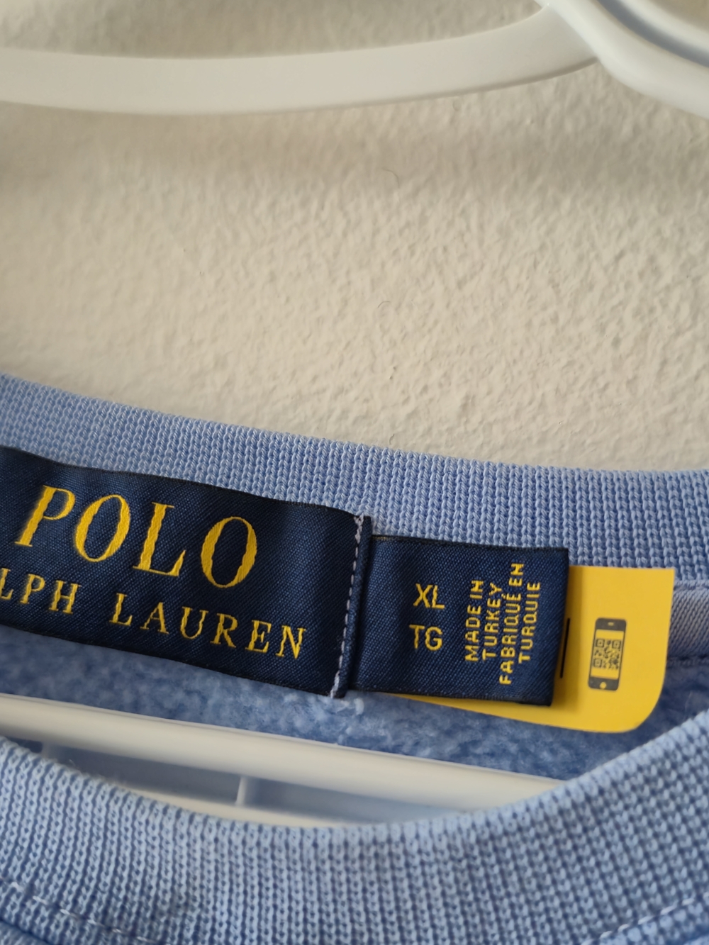 Polo by Ralph Lauren Light Blue Polo Bear Crewneck Sweater, XL,Unisex - Picture 5 of 9